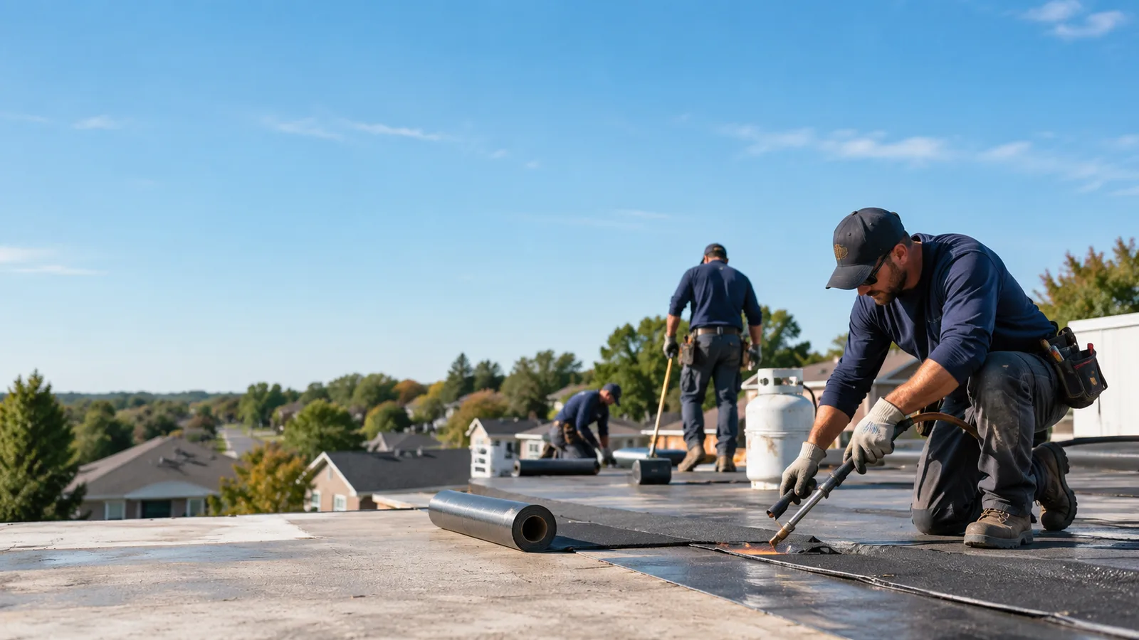 Flat Roof Leak Repair providers in Smithdale, MS